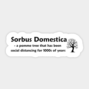 Sorbus Domestica Sticker